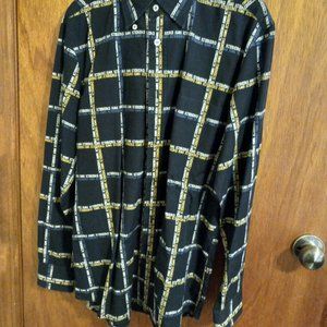 "Jeans Iceberg" men's shirt Size M Made in Italy
